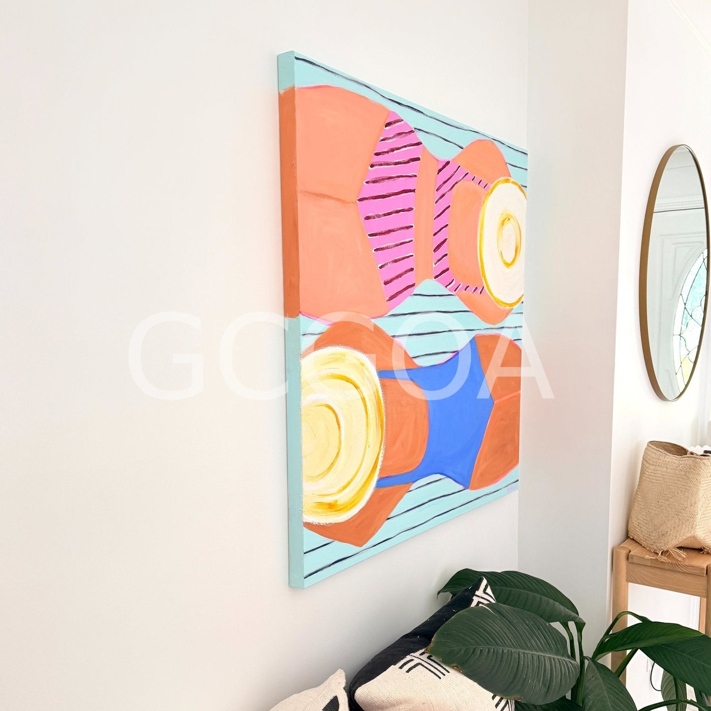Bondi Beach Bathers - Gold Coast Gallery Of ArtMaggi Mcdonald