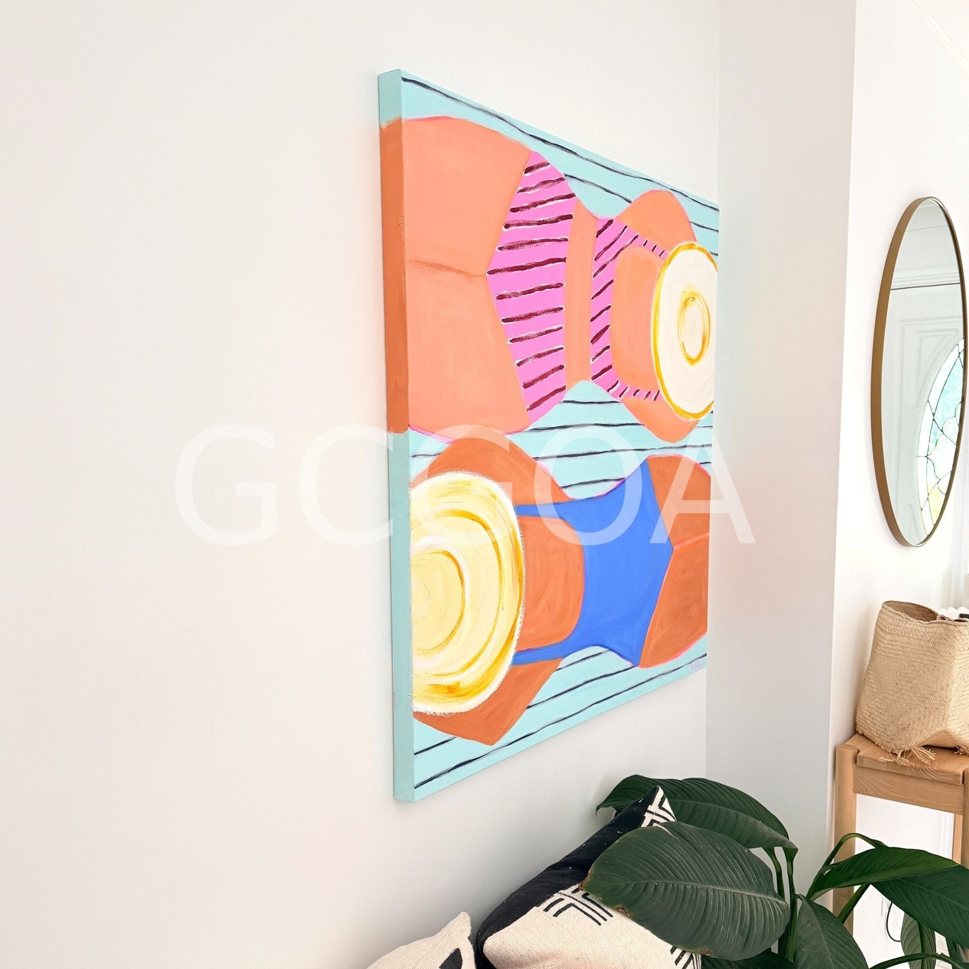 Bondi Beach Bathers - Gold Coast Gallery Of ArtMaggi Mcdonald