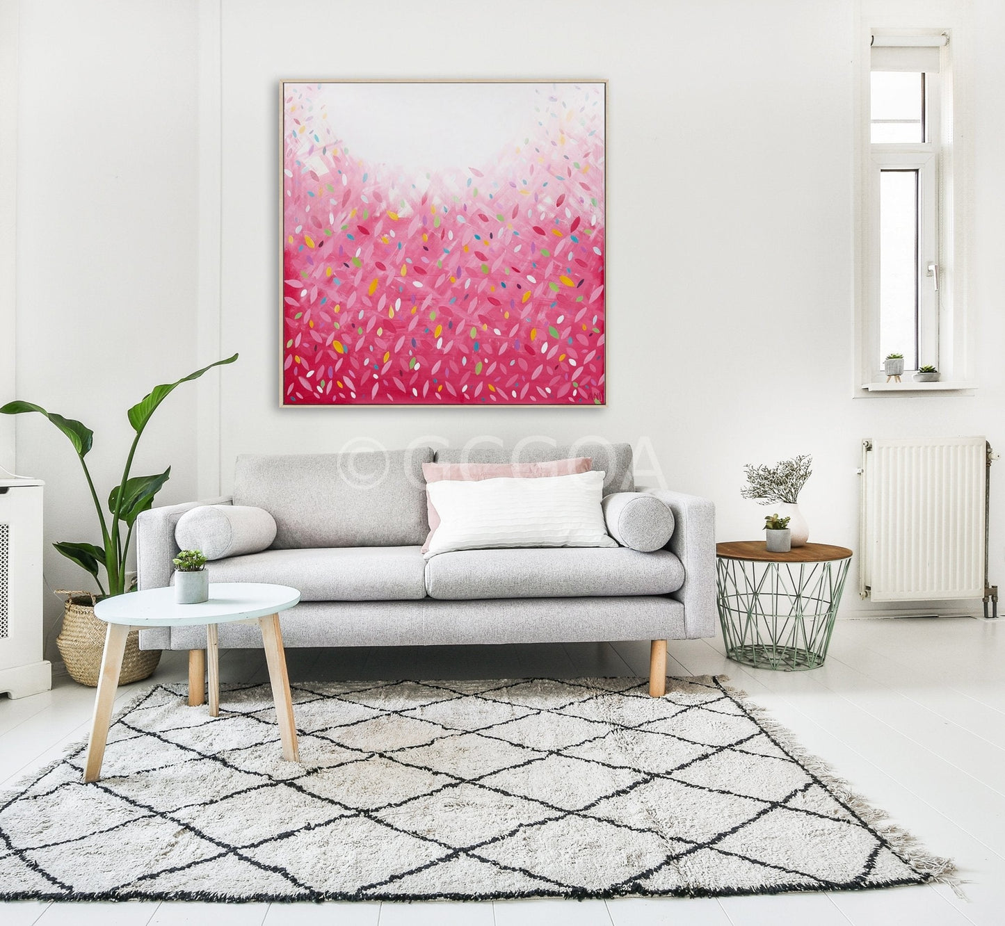 Bonds Confetti Leaves - Original Art - Gold Coast Gallery Of ArtAni Ipradjian