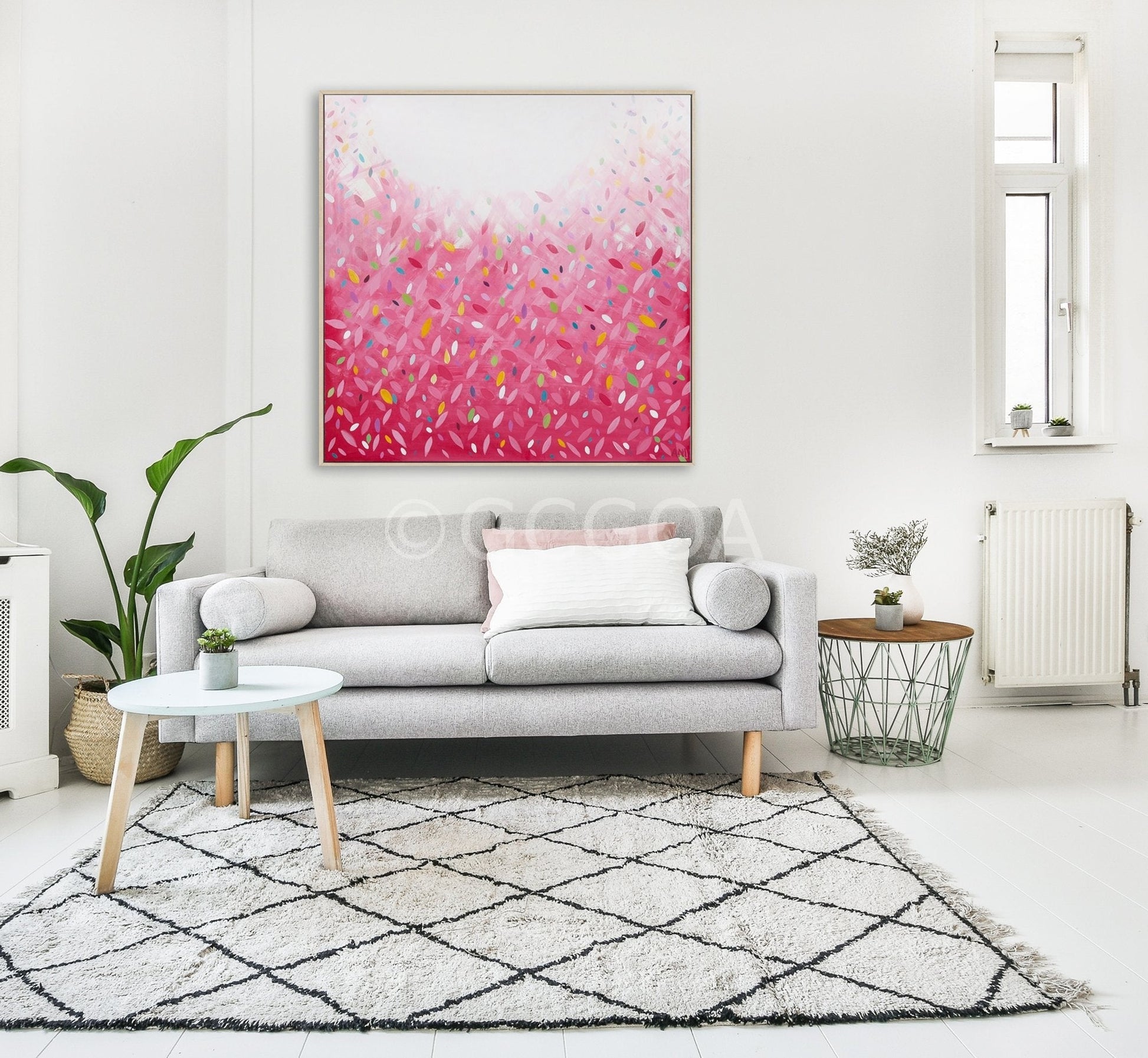 Bonds Confetti Leaves - Original Art - Gold Coast Gallery Of ArtAni Ipradjian