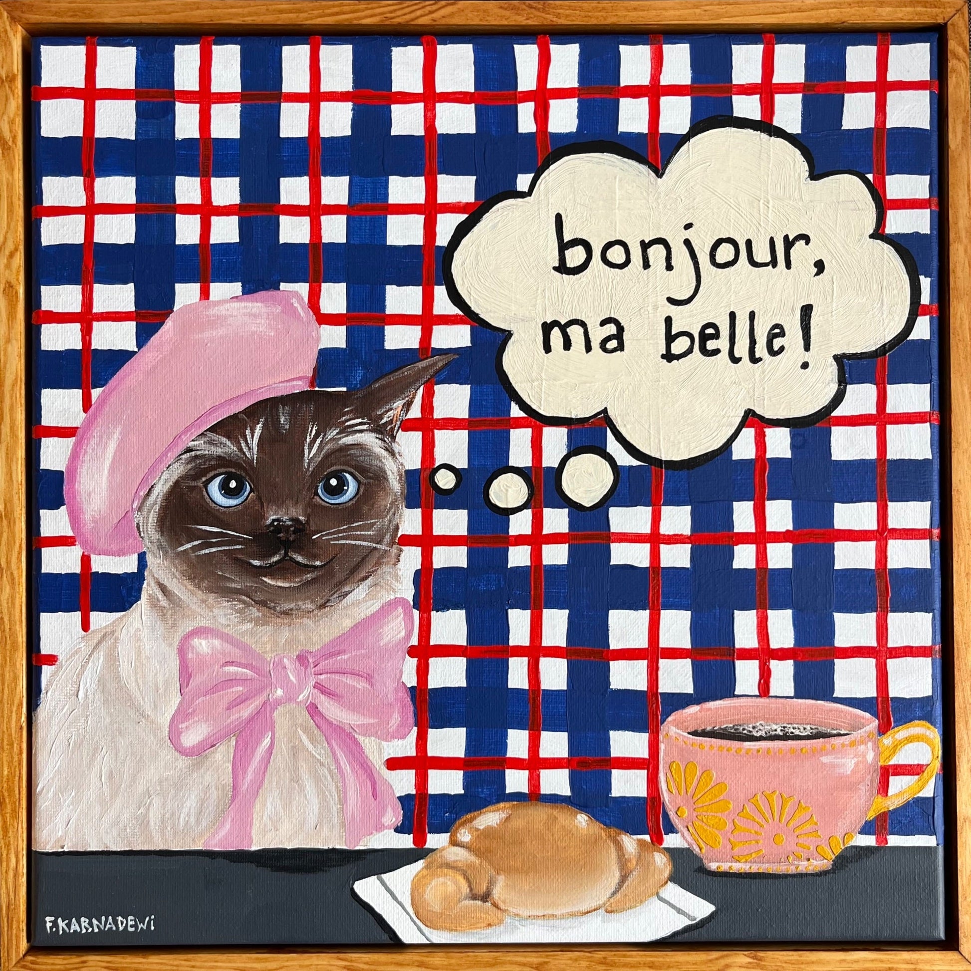 Bonjour, ma belle! - Gold Coast Gallery Of ArtFika Karnadewi