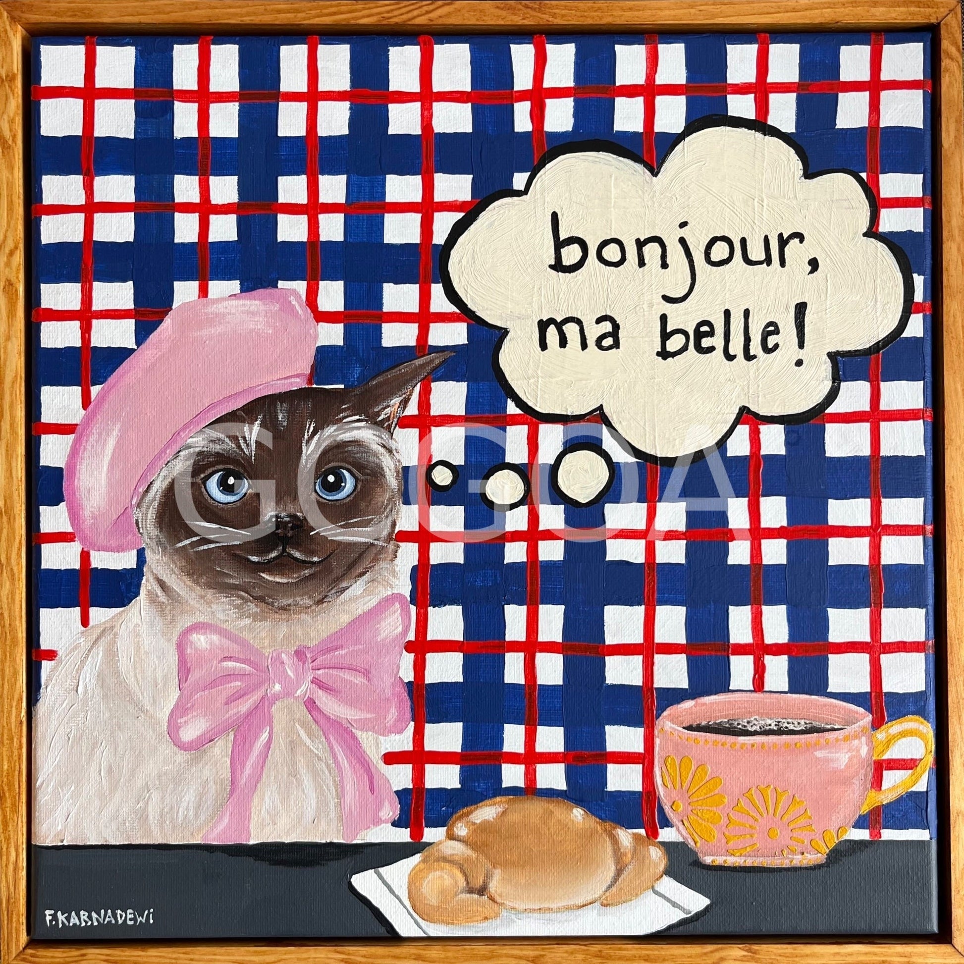 Bonjour, ma belle! - Gold Coast Gallery Of ArtFika Karnadewi