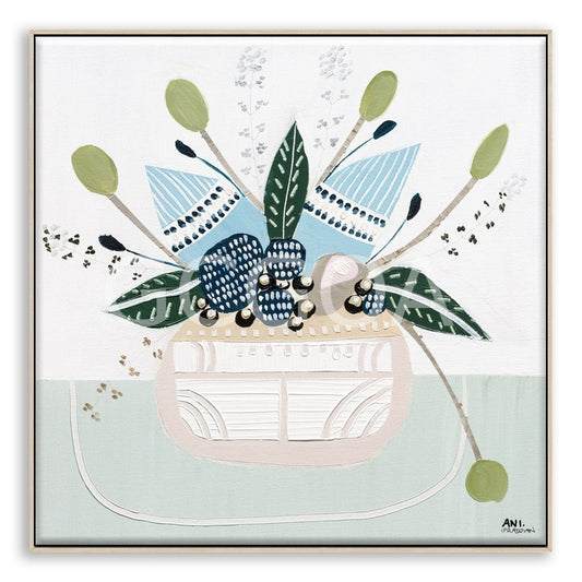 Botanical Banksia 1 – Original Floral Painting by Ani Ipradjian - Gold Coast Gallery Of ArtAni Ipradjian