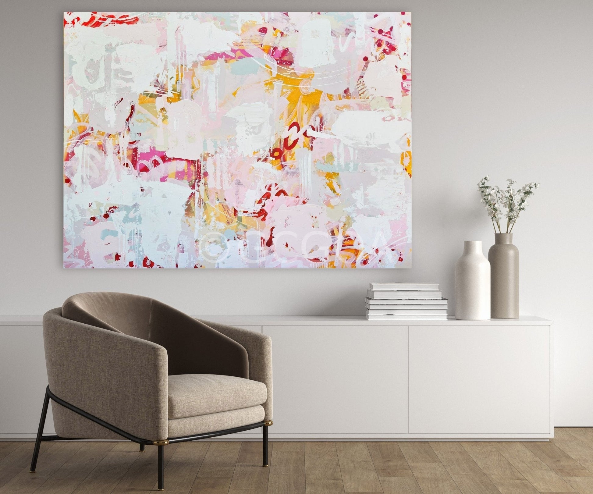 Bouquet of Sunset Hues - Original Art - Gold Coast Gallery Of ArtThomas Orrin