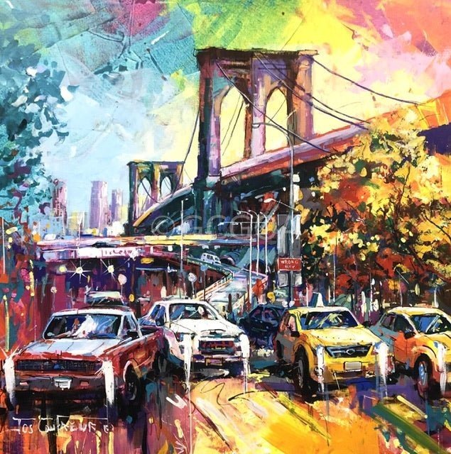 Brooklyn Bridge - Original Art - Gold Coast Gallery Of ArtJos Coufreur