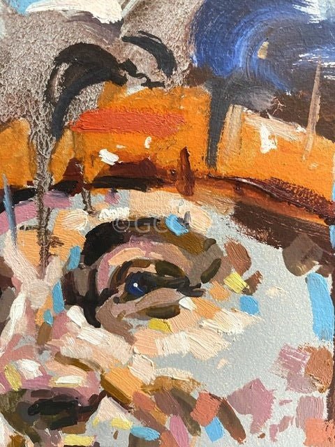 Bruce Springsteen 4 - Original Art - Gold Coast Gallery Of ArtJos Coufreur