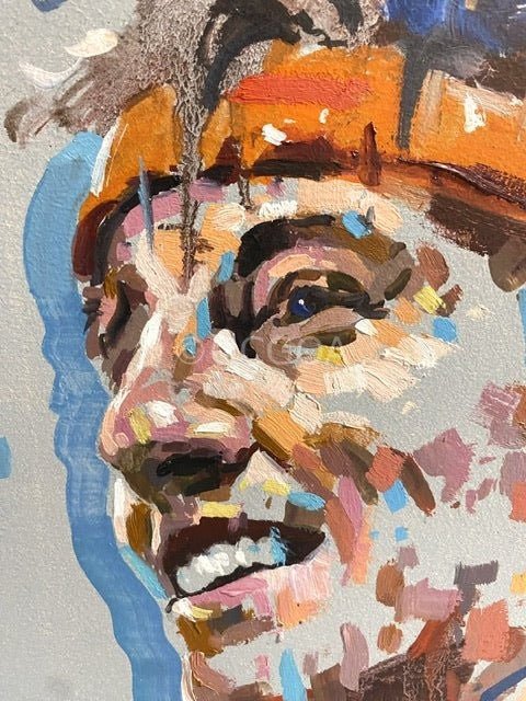 Bruce Springsteen 4 - Original Art - Gold Coast Gallery Of ArtJos Coufreur