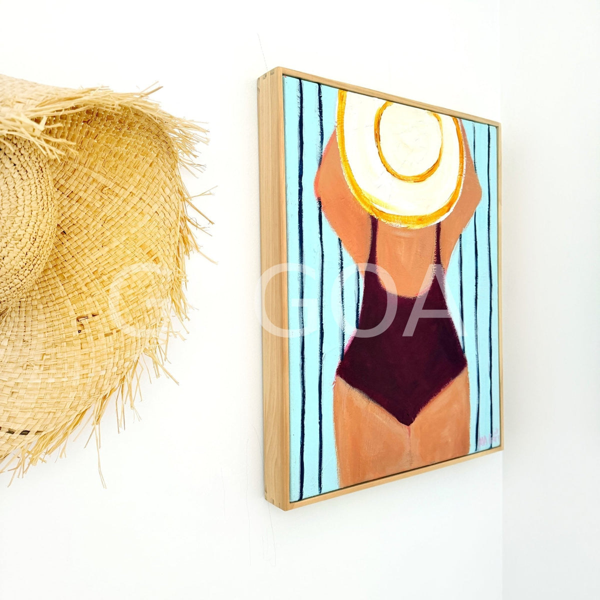 Bundeena Beach Bather - Gold Coast Gallery Of ArtMaggi Mcdonald