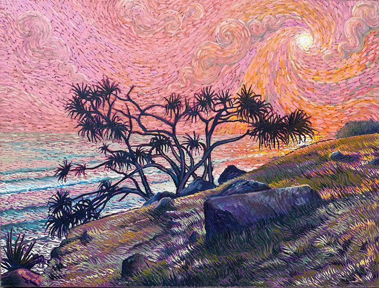 Burleigh Haze - Gold Coast Gallery Of ArtMichael Baker