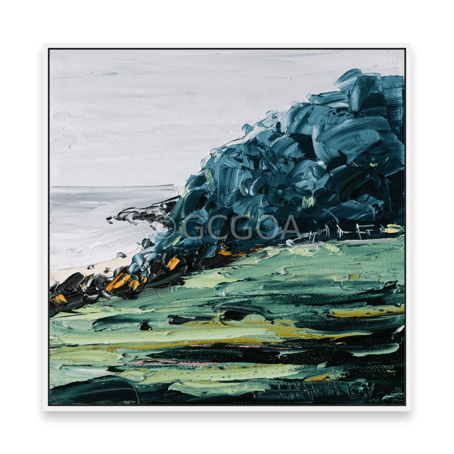 Burleigh Hill 2 - Fine Art Print - Gold Coast Gallery Of ArtAngela Hawkey