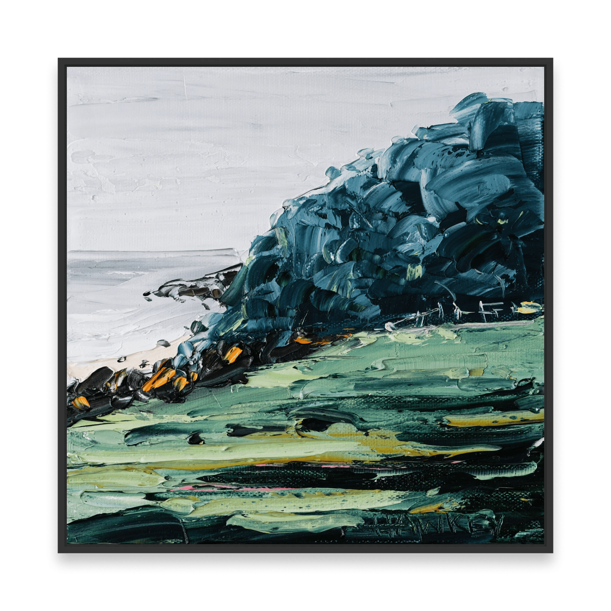 Burleigh Hill 2 - Fine Art Print - Gold Coast Gallery Of ArtAngela Hawkey