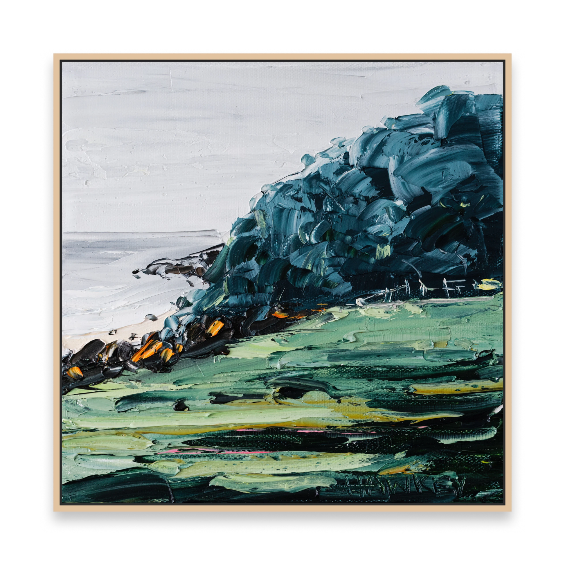 Burleigh Hill 2 - Fine Art Print - Gold Coast Gallery Of ArtAngela Hawkey