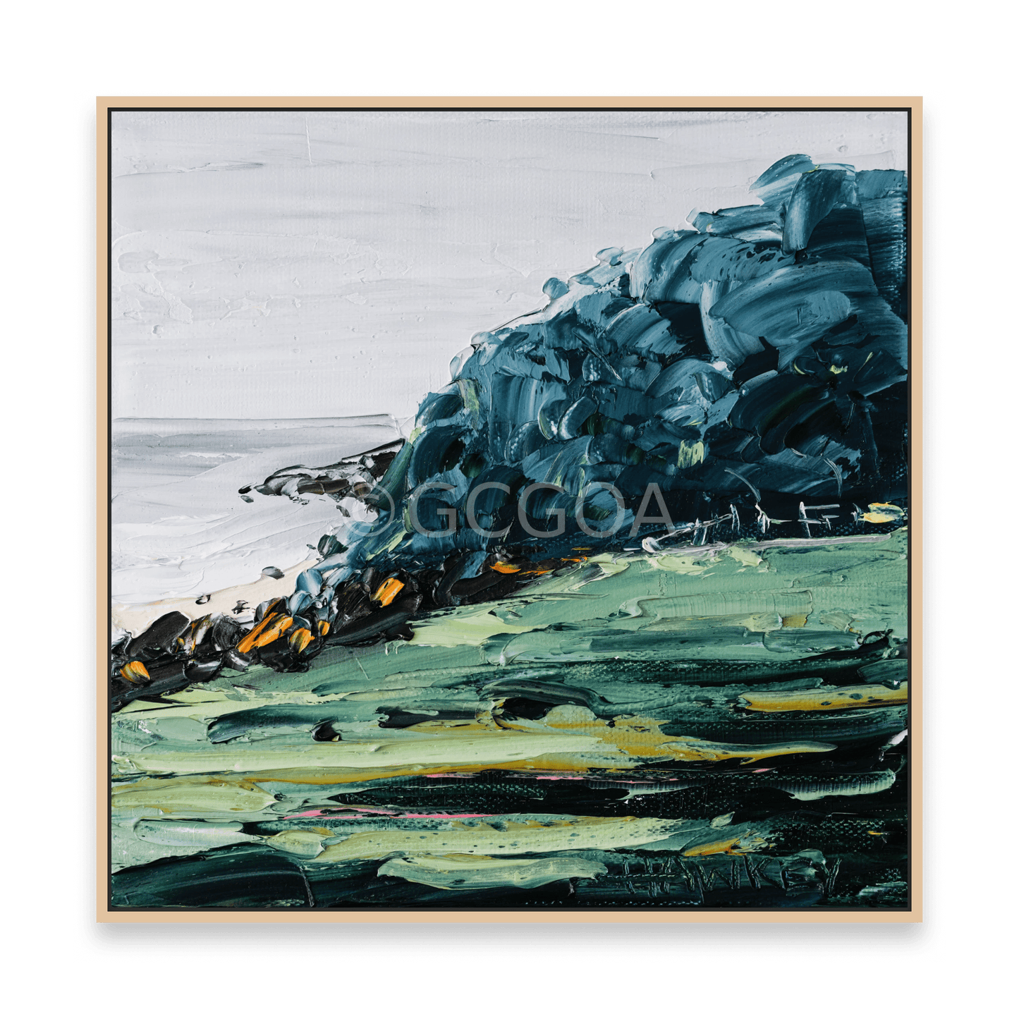 Burleigh Hill 2 - Fine Art Print - Gold Coast Gallery Of ArtAngela Hawkey