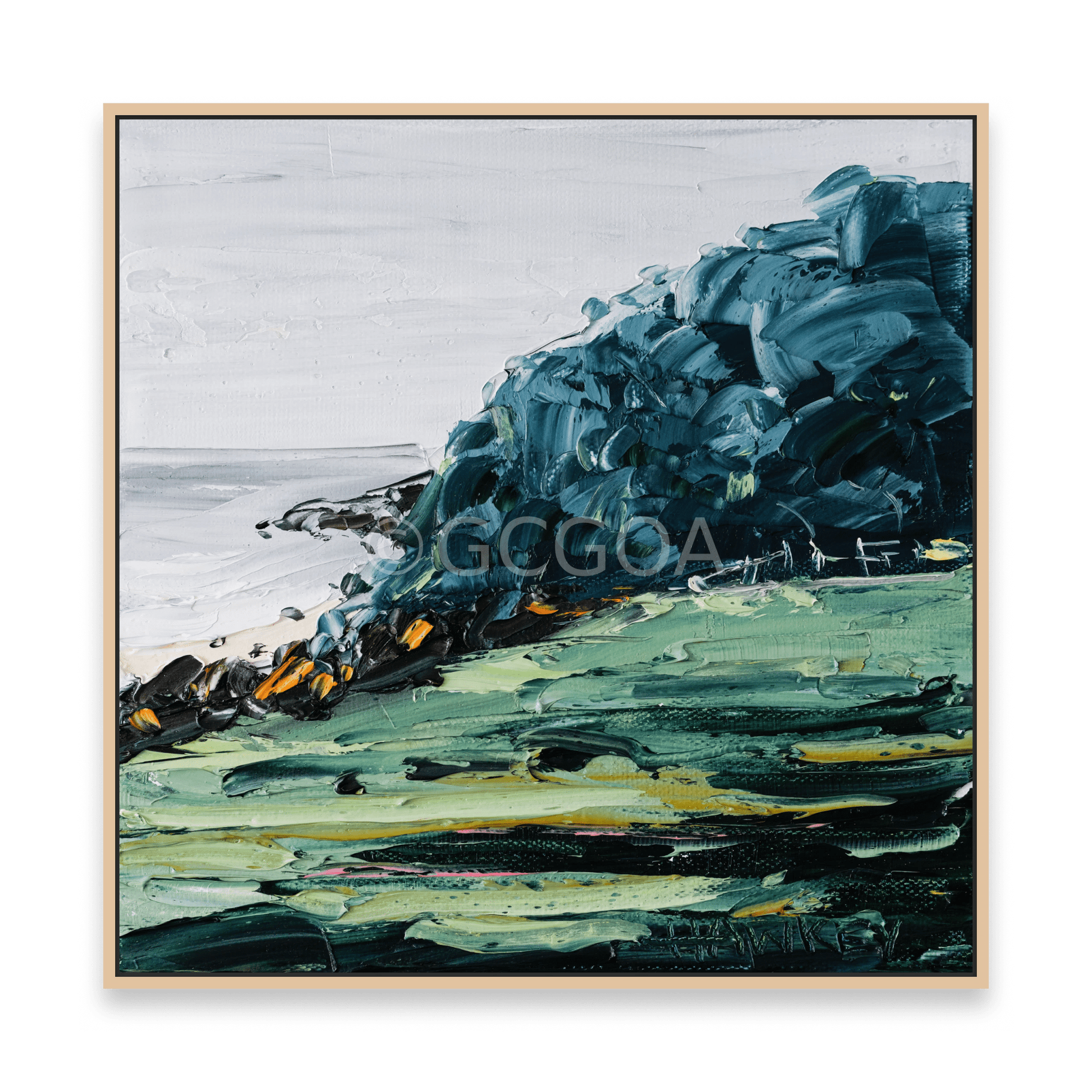 Burleigh Hill 2 - Fine Art Print - Gold Coast Gallery Of ArtAngela Hawkey