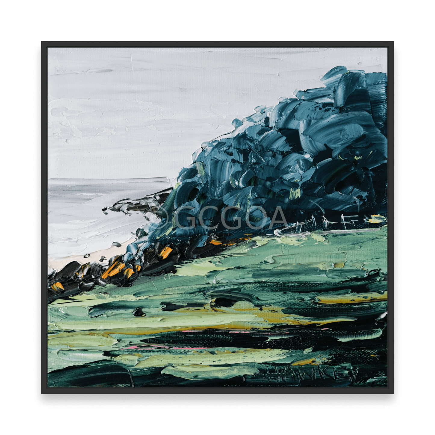 Burleigh Hill 2 - Fine Art Print - Gold Coast Gallery Of ArtAngela Hawkey