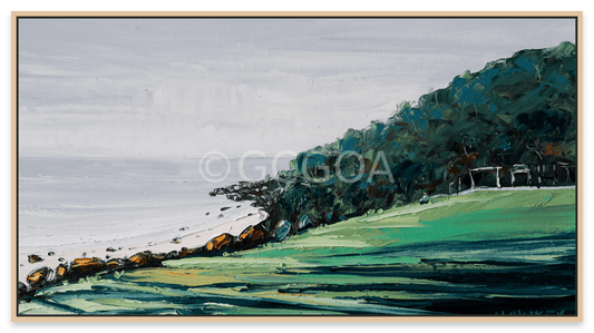 Burleigh Hill - Fine Art Print - Gold Coast Gallery Of ArtAngela Hawkey