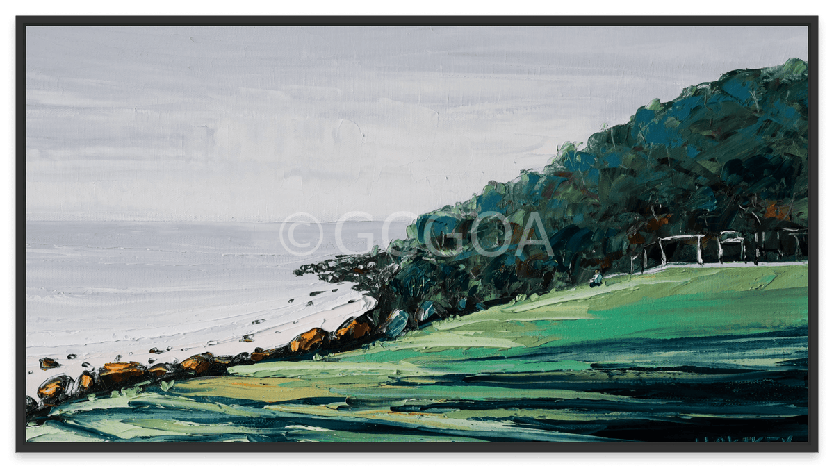 Burleigh Hill - Fine Art Print - Gold Coast Gallery Of ArtAngela Hawkey