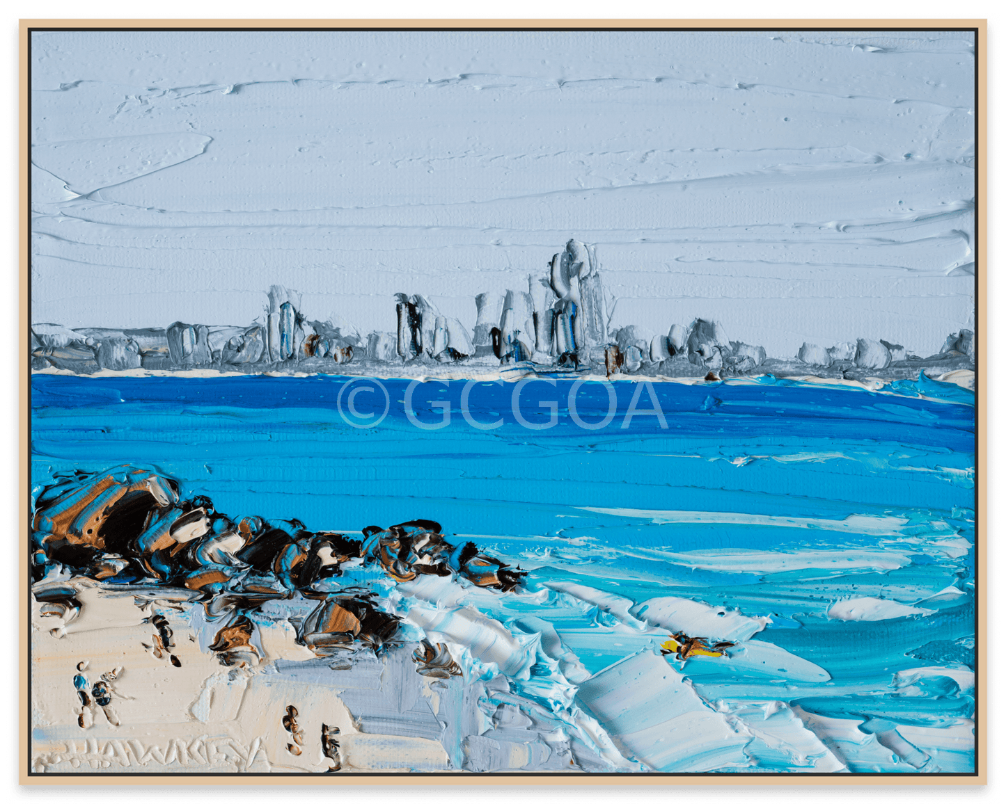 Burleigh View - Fine Art Print - Gold Coast Gallery Of ArtAngela Hawkey