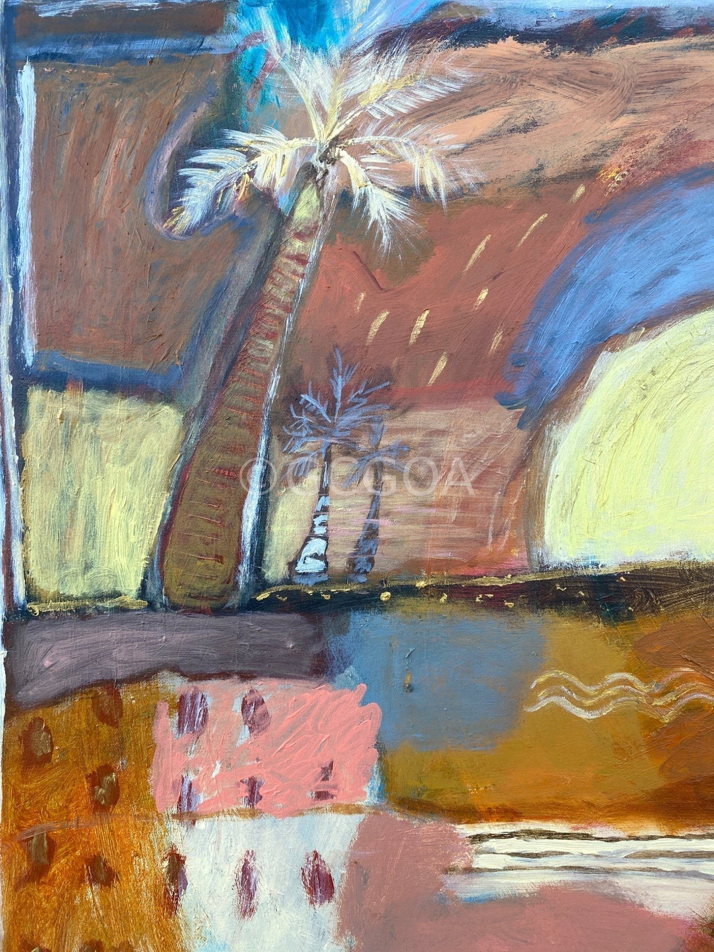 Bush Coconut - Original Art - Gold Coast Gallery Of ArtGreta Hounslow