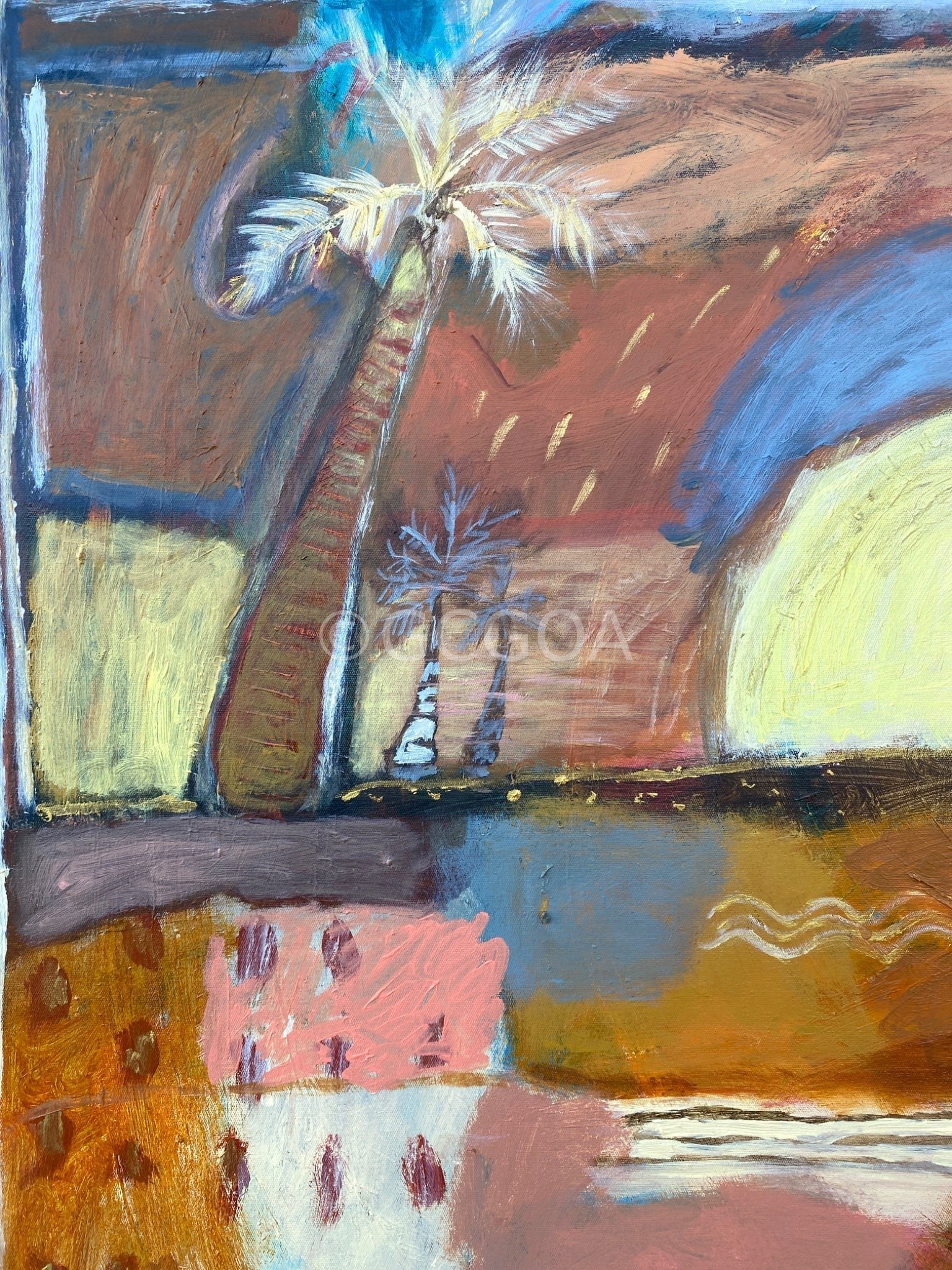 Bush Coconut - Original Art - Gold Coast Gallery Of ArtGreta Hounslow