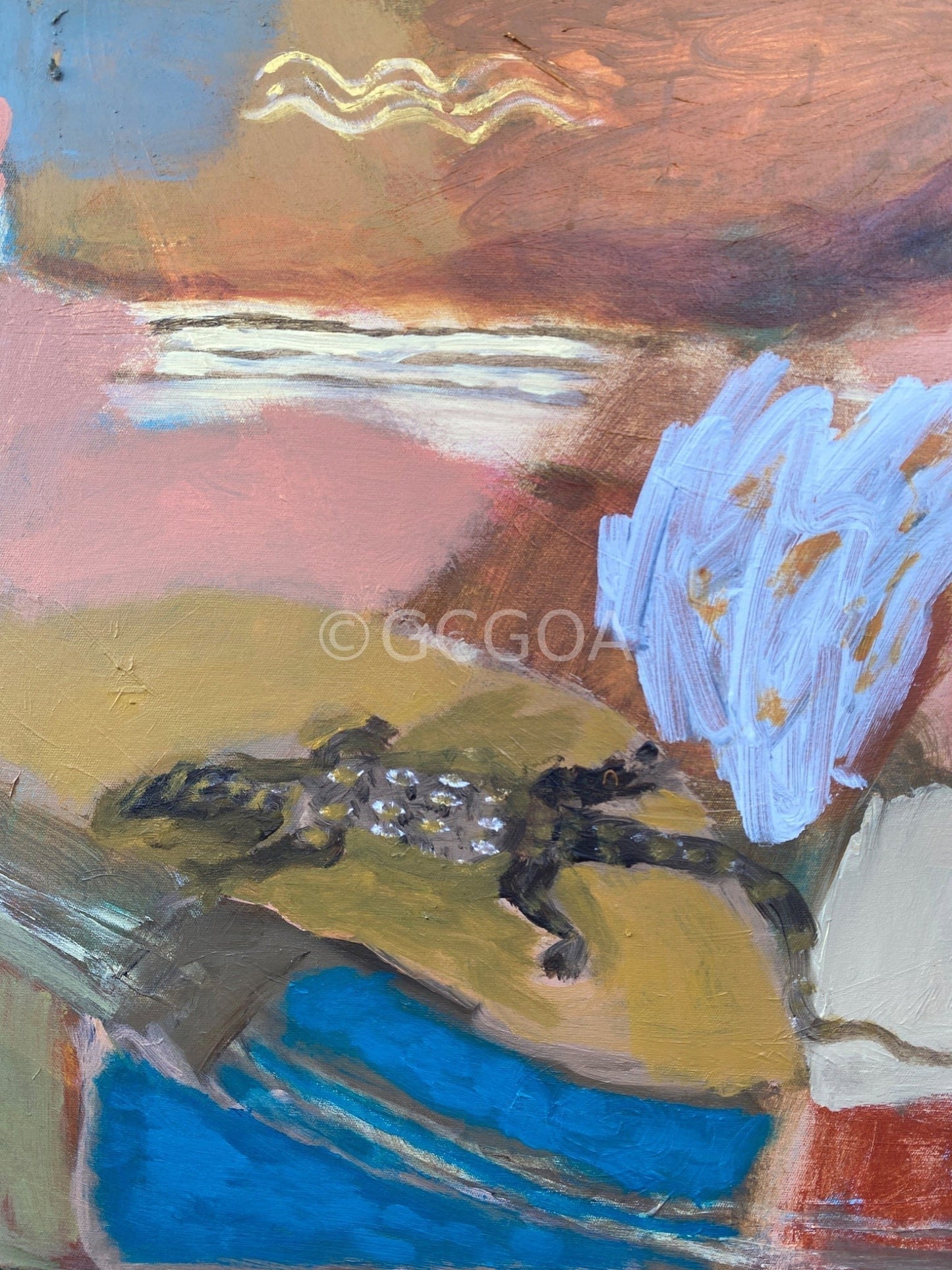 Bush Coconut - Original Art - Gold Coast Gallery Of ArtGreta Hounslow