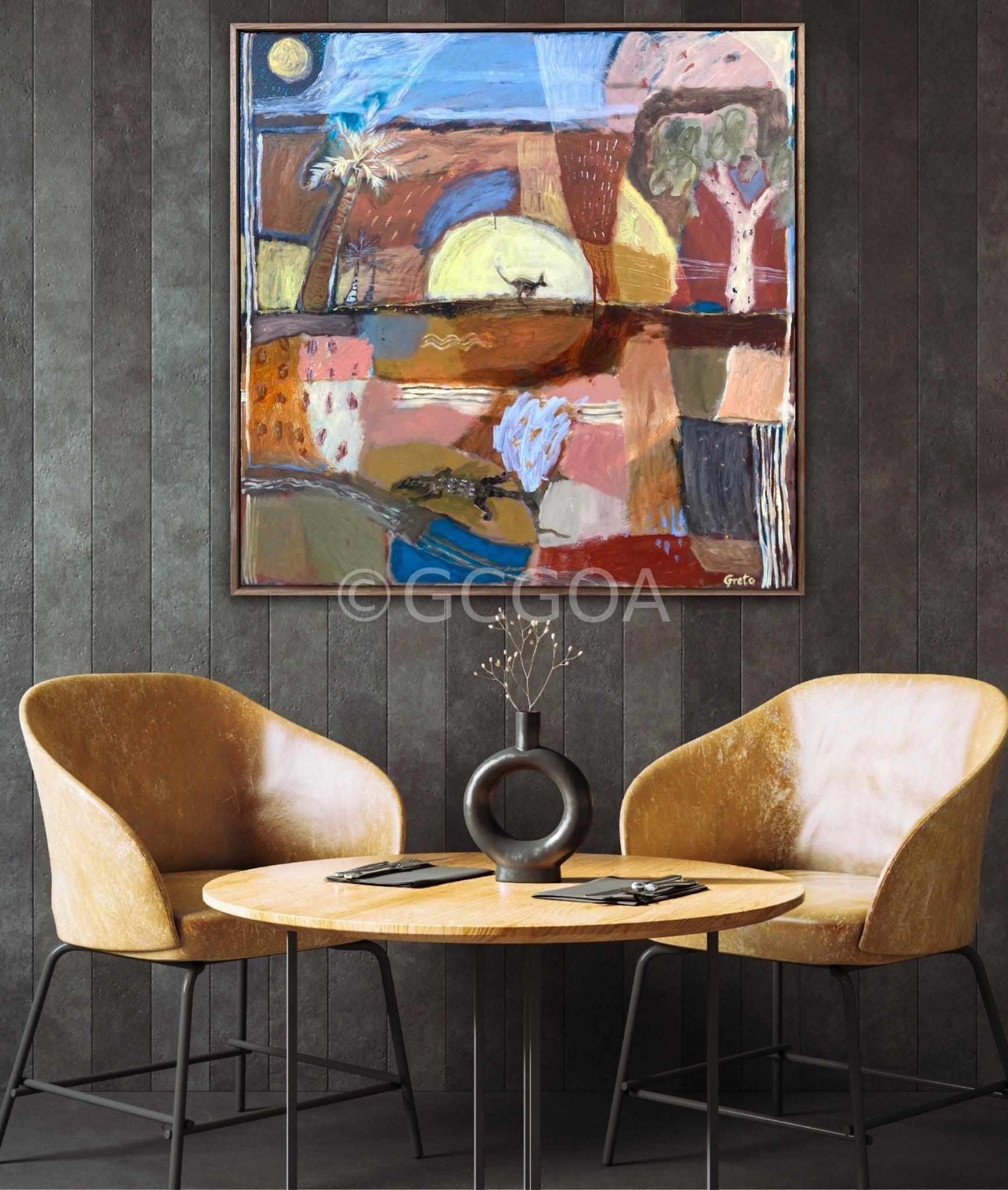 Bush Coconut - Original Art - Gold Coast Gallery Of ArtGreta Hounslow