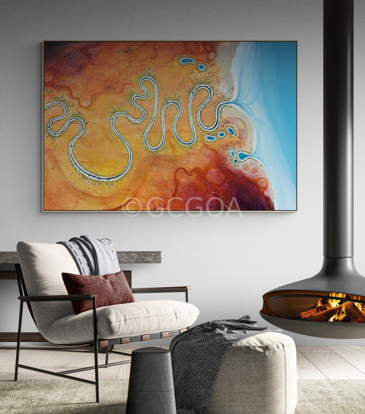 By Sun And Stream - Gold Coast Gallery Of ArtTania Chanter