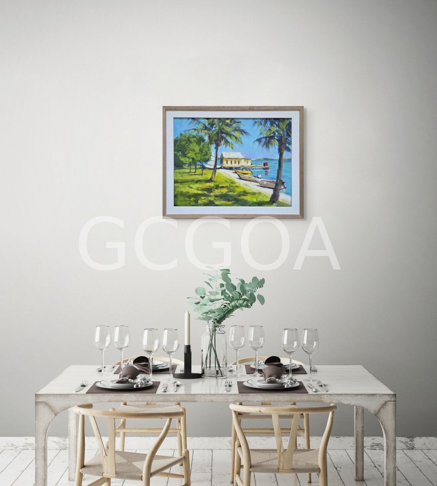 By The River - Noosa - Gold Coast Gallery Of ArtJohn G Pearson
