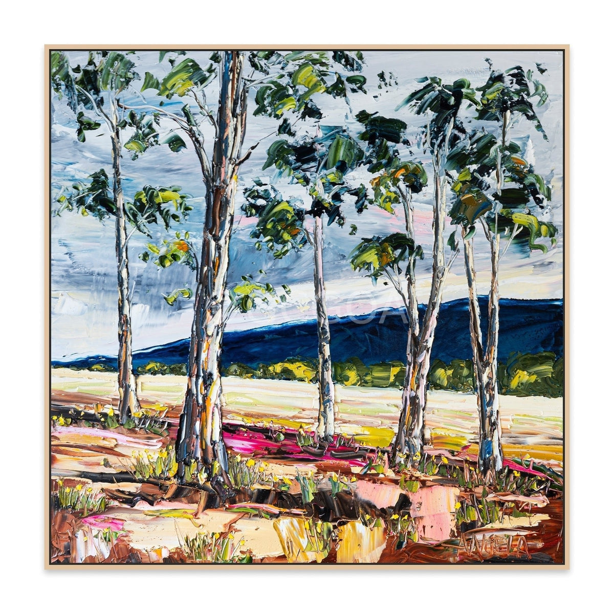 By The Roadside - Fine Art Print - Gold Coast Gallery Of ArtAngela Hawkey