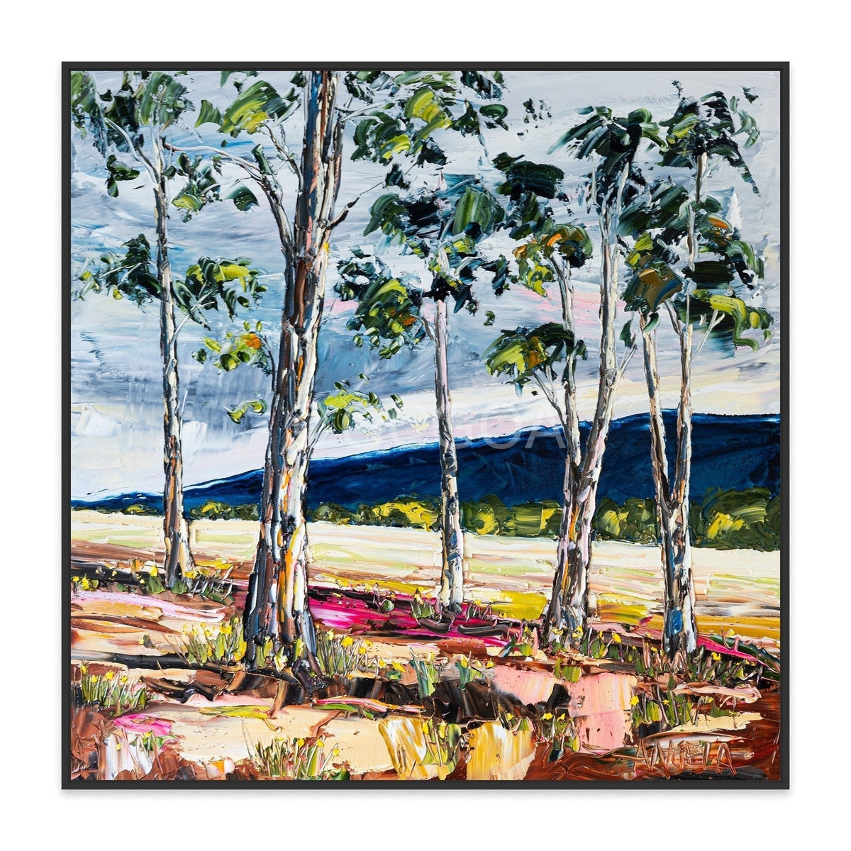 By The Roadside - Fine Art Print - Gold Coast Gallery Of ArtAngela Hawkey
