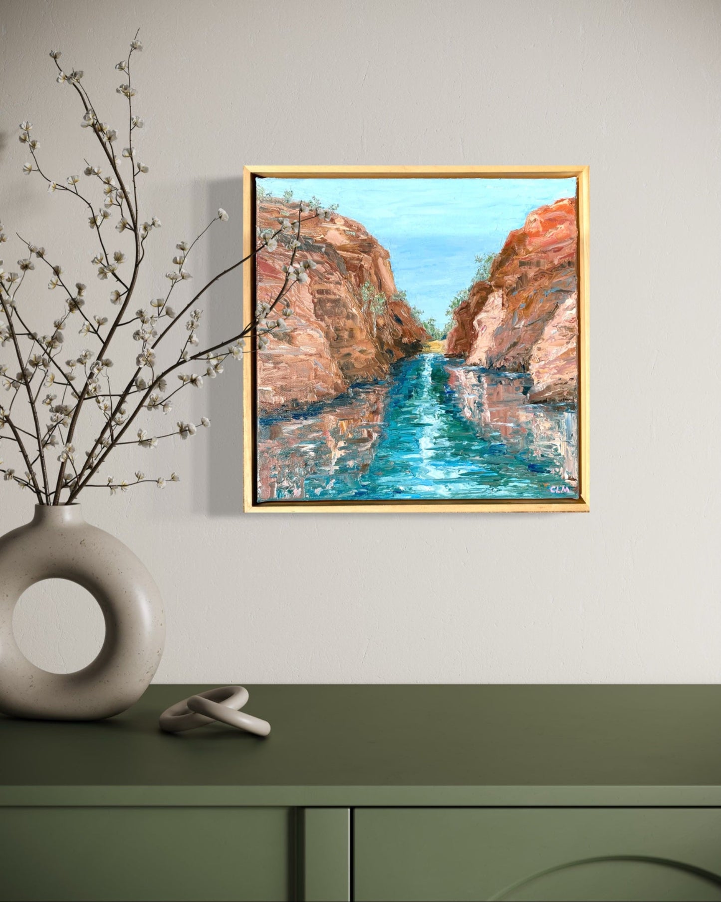 By the Waterhole - Gold Coast Gallery Of ArtCharlotte Moore