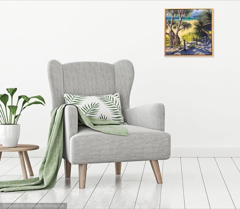 Byron Beach Path - Gold Coast Gallery Of ArtAnne Strambi