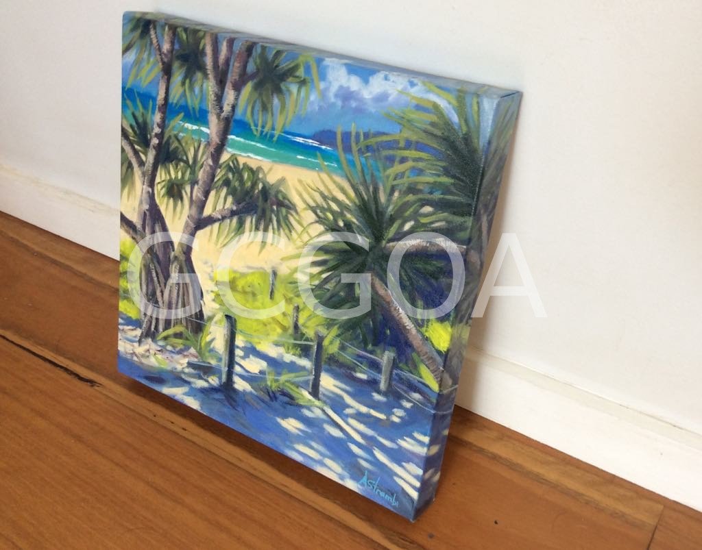 Byron Beach Path - Gold Coast Gallery Of ArtAnne Strambi