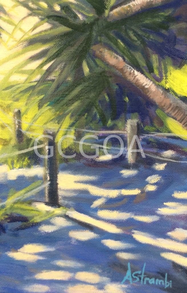 Byron Beach Path - Gold Coast Gallery Of ArtAnne Strambi