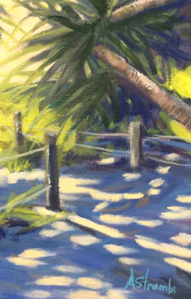 Byron Beach Path - Gold Coast Gallery Of ArtAnne Strambi