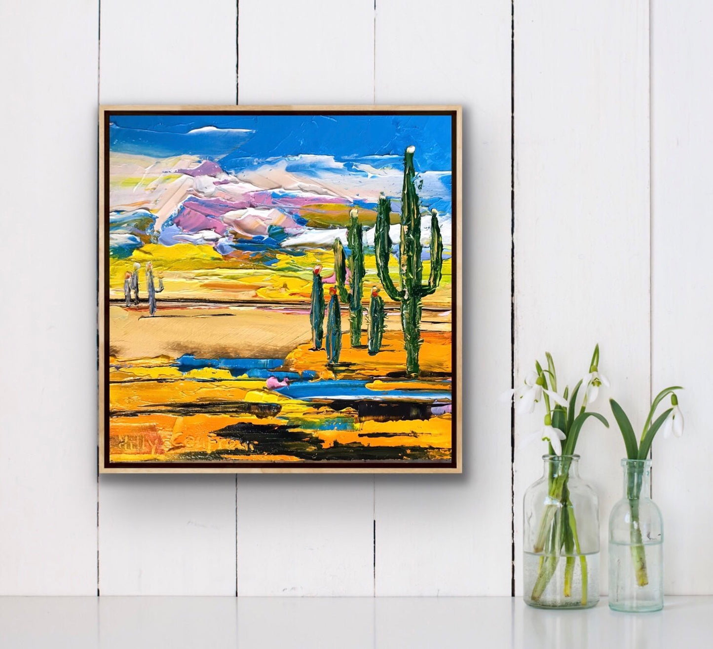 Cactus Landscape 2 - Gold Coast Gallery Of ArtHilly Coufreur