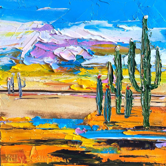 Cactus Landscape 2 - Gold Coast Gallery Of ArtHilly Coufreur