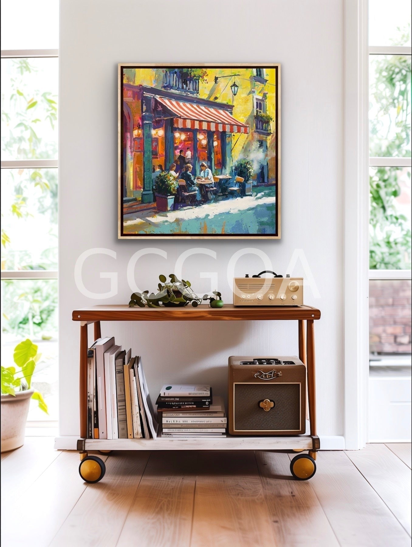 Cafe Conversations - Gold Coast Gallery Of ArtJos Coufreur