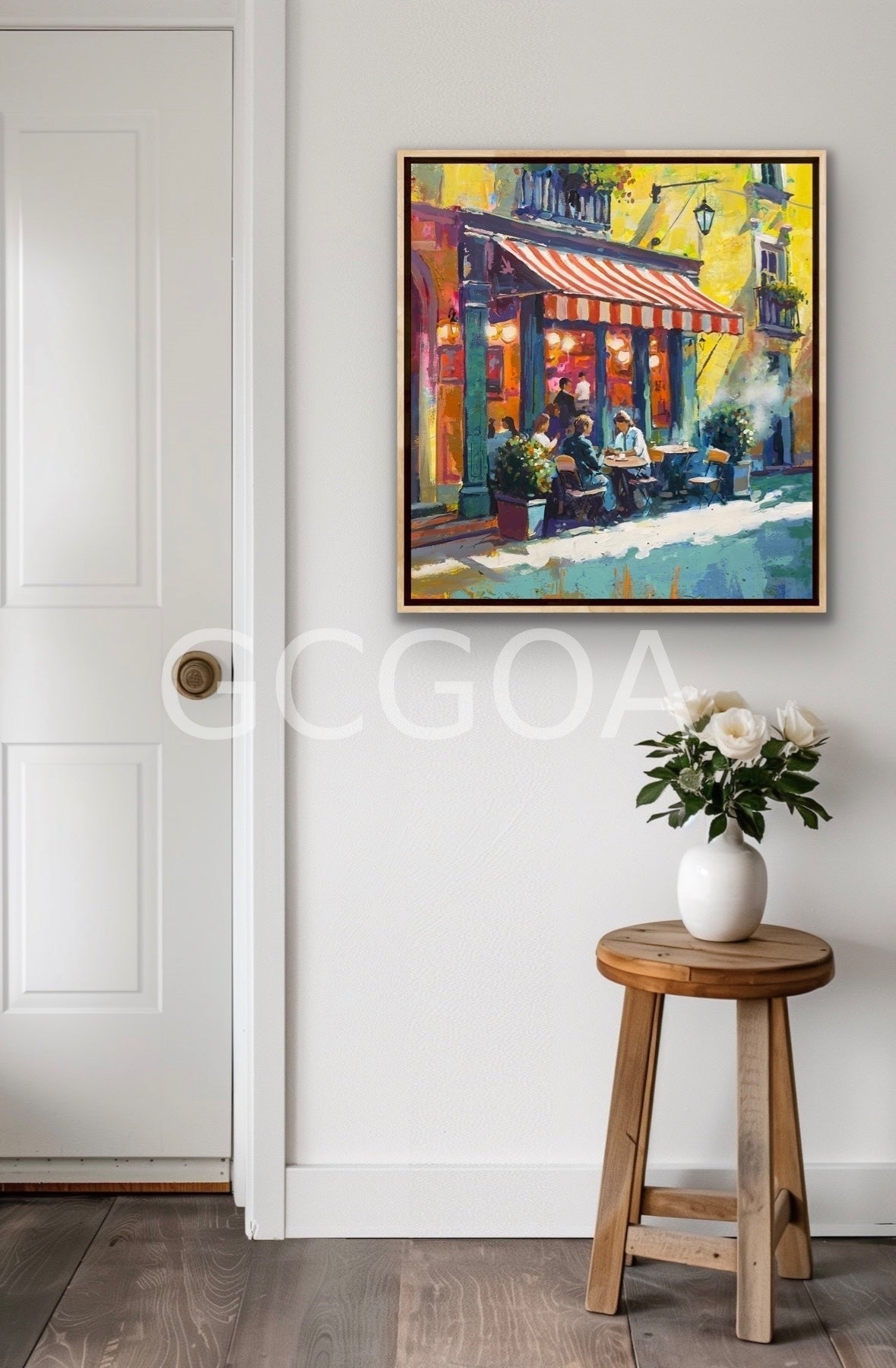 Cafe Conversations - Gold Coast Gallery Of ArtJos Coufreur