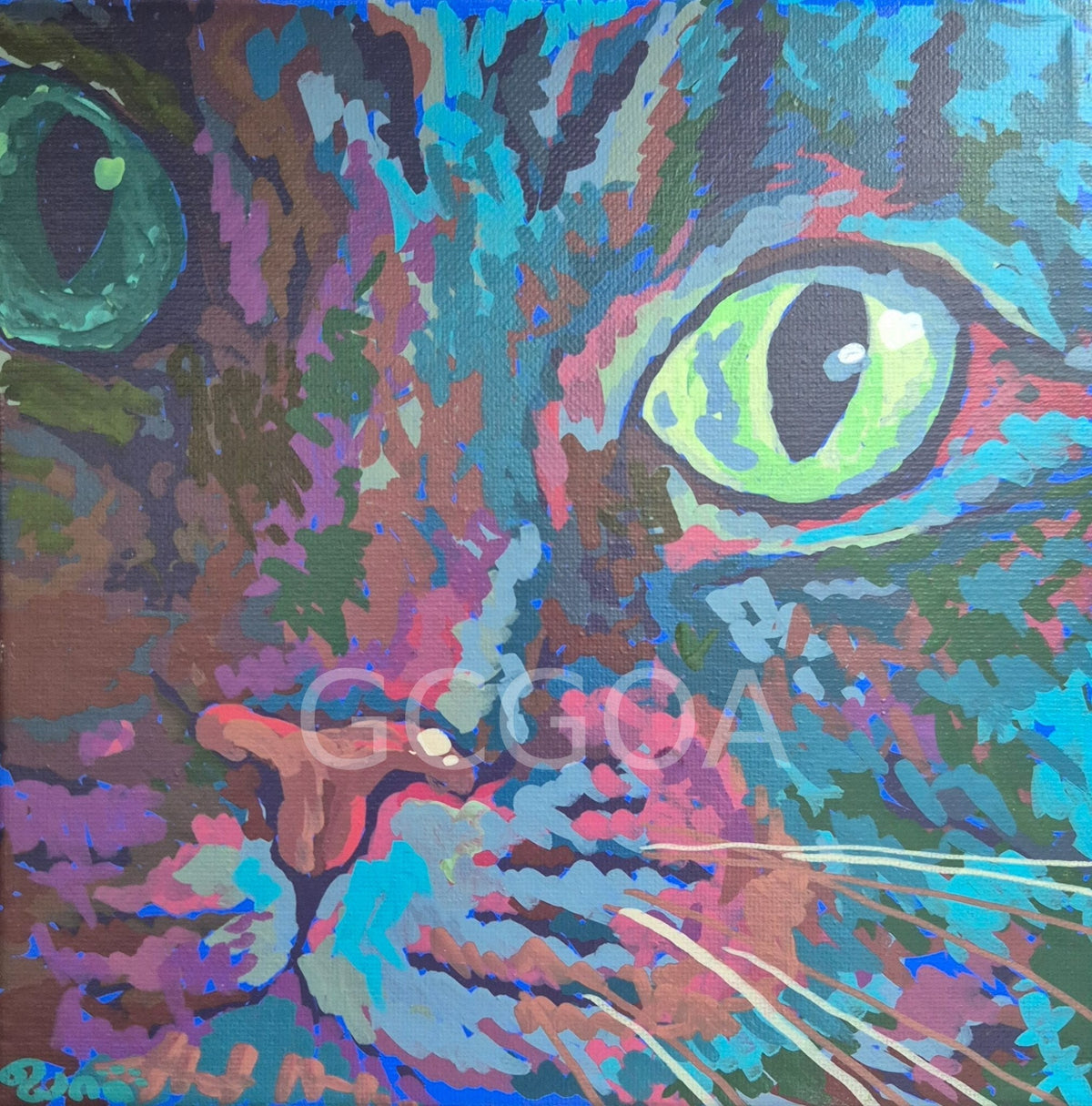 Captivated Cat - Gold Coast Gallery Of ArtRenae Hall