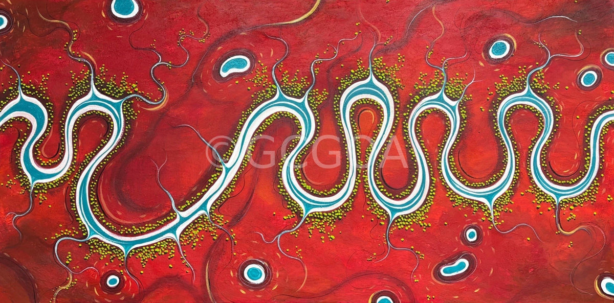 Carried By The Flow Of Feeling - Gold Coast Gallery Of ArtTania Chanter