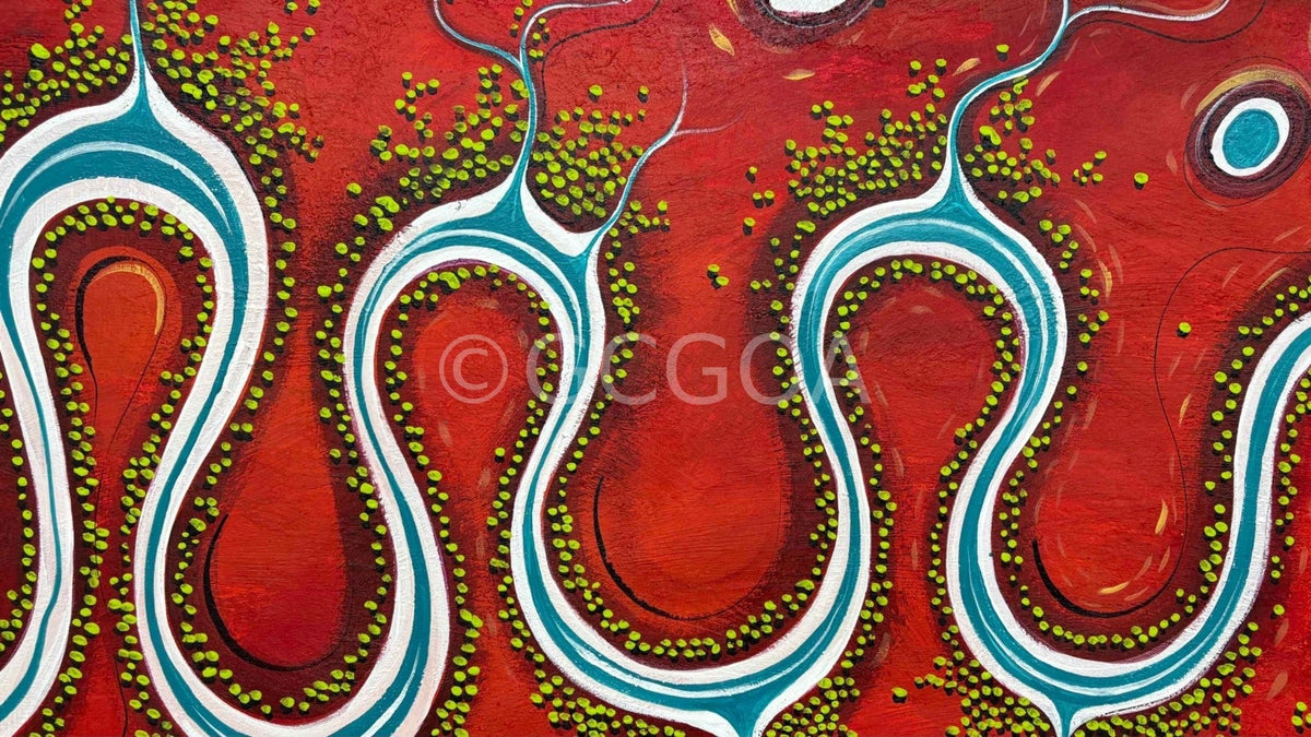 Carried By The Flow Of Feeling - Gold Coast Gallery Of ArtTania Chanter