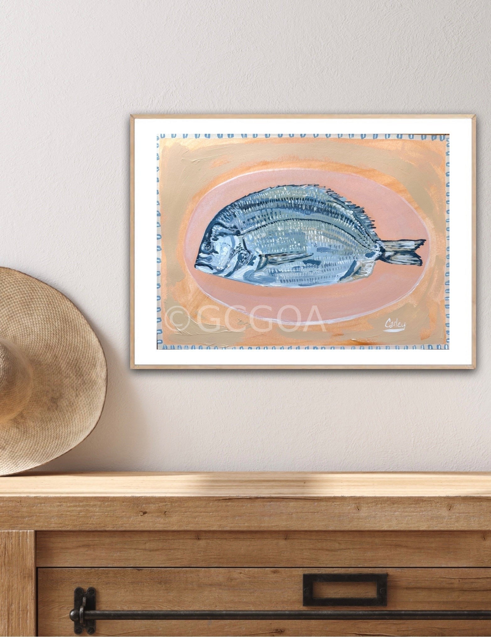 Catch of the Day - Original Art - Gold Coast Gallery Of ArtCarley Bourne