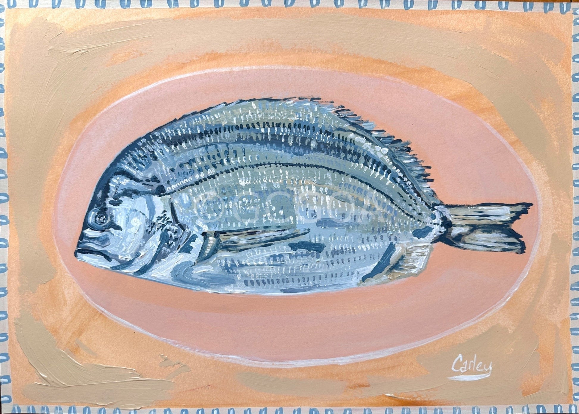 Catch of the Day - Original Art - Gold Coast Gallery Of ArtCarley Bourne
