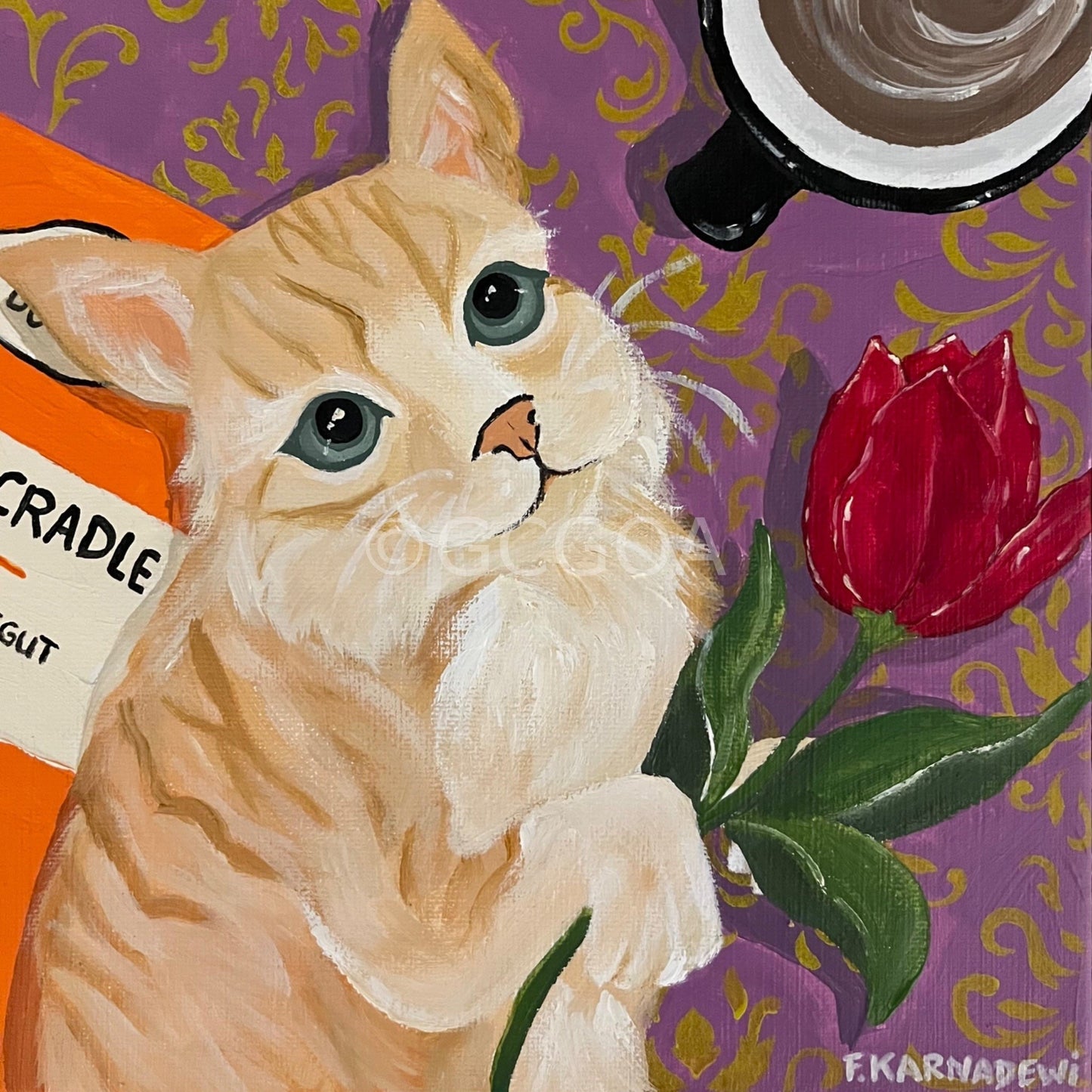 Cat’s Cradle - Original Art - Gold Coast Gallery Of ArtFika Karnadewi