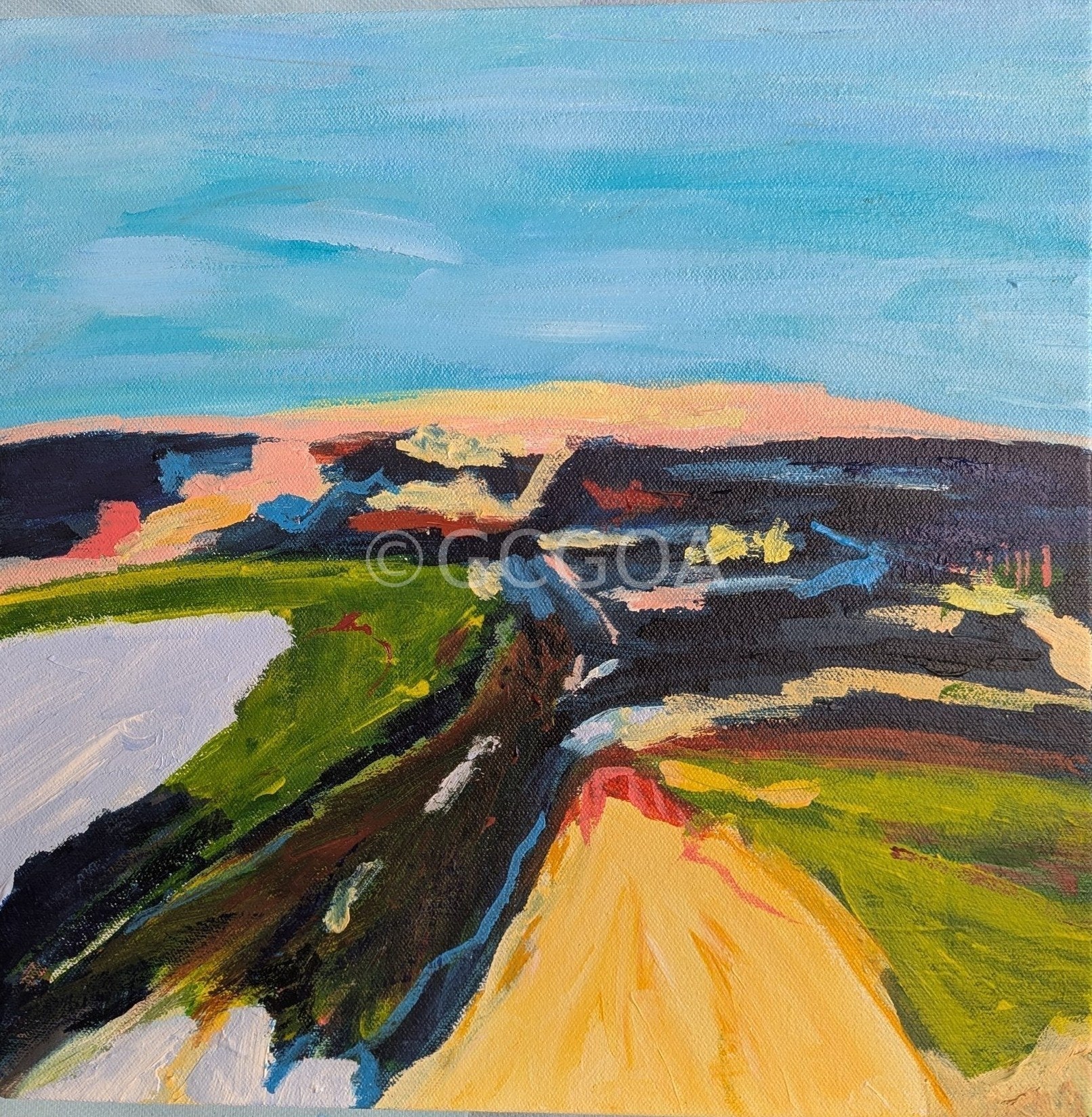Chance Meeting - Original Art - Gold Coast Gallery Of ArtAlpana Rai