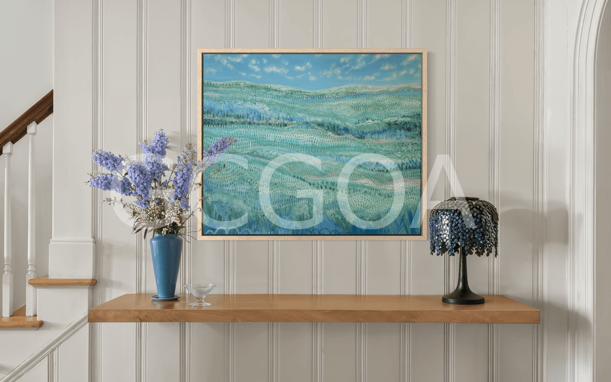 Chasing Blue - Gold Coast Gallery Of ArtDebra Duffy