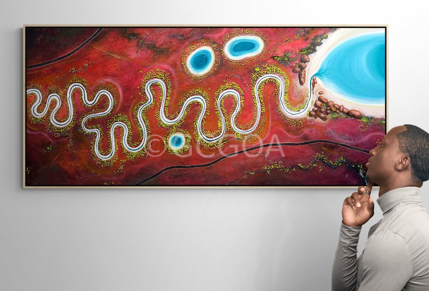 Cherry River Dance - Original Art - Gold Coast Gallery Of ArtTania Chanter