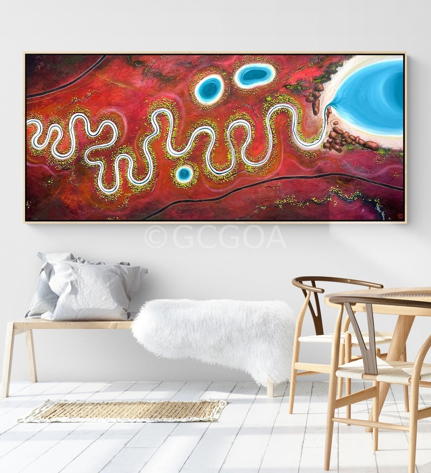 Cherry River Dance - Original Art - Gold Coast Gallery Of ArtTania Chanter