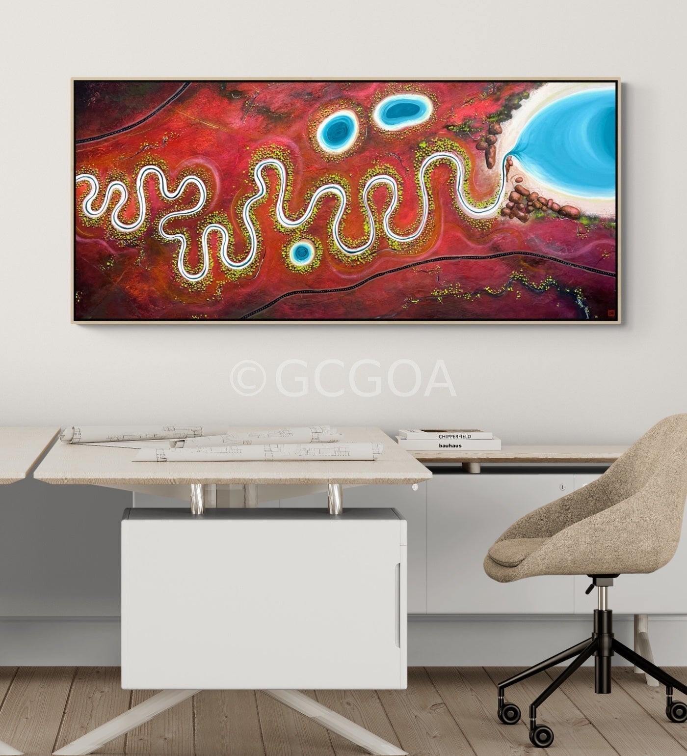 Cherry River Dance - Original Art - Gold Coast Gallery Of ArtTania Chanter